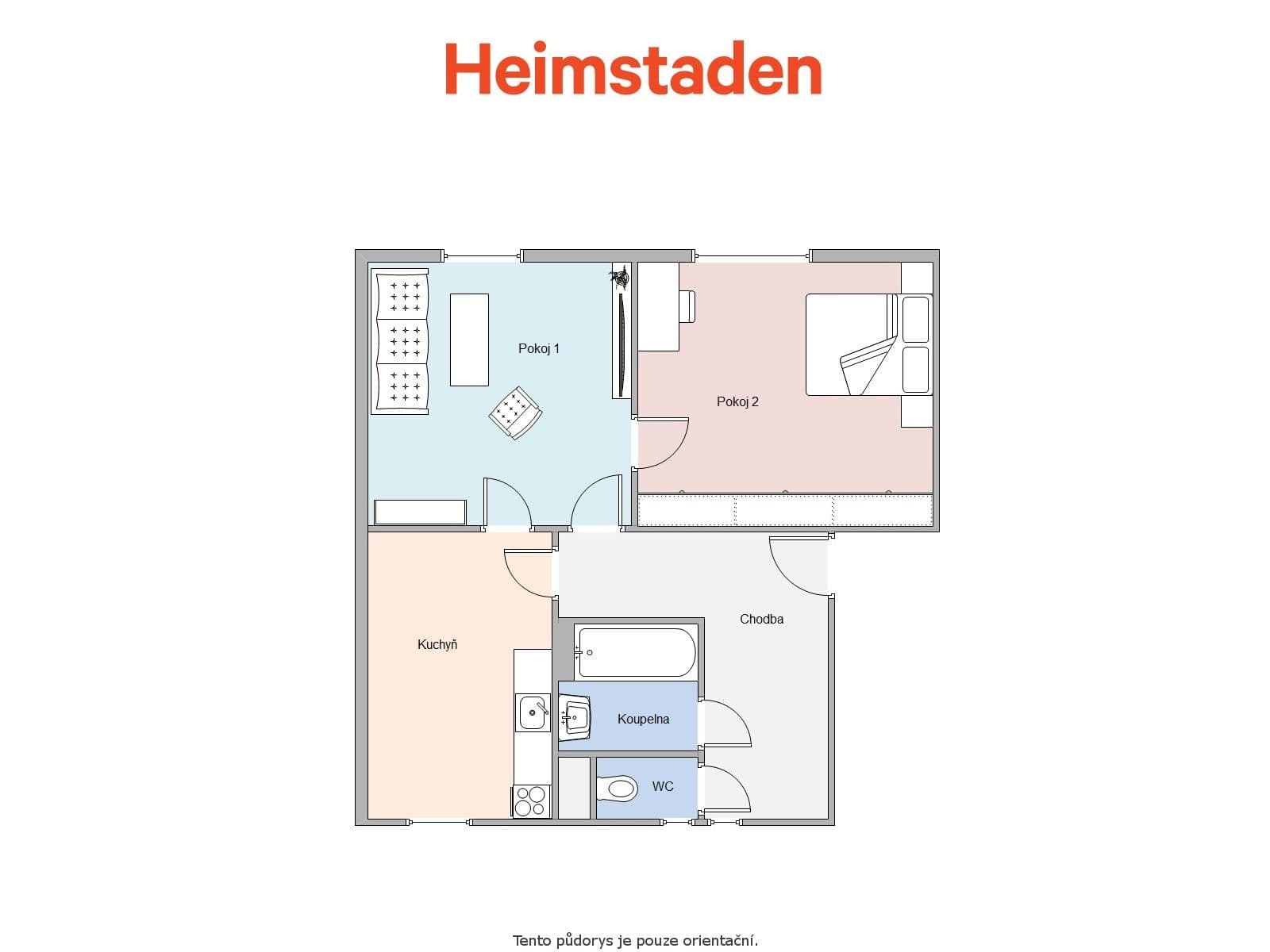 2 bedroom flat to rent, 52 m², Purkyňova, Havířov, Moravskoslezský Region 2 bedroom flat to rent, 52 m², Purkyňova, Havířov, Moravskoslezský Region