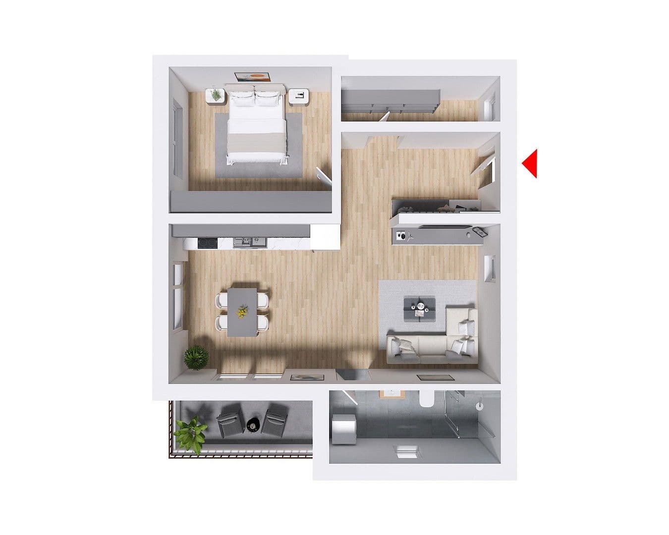 3 bedroom flat for sale, 72 m², Auerbach, Bavaria 3 bedroom flat for sale, 72 m², Auerbach, Bavaria