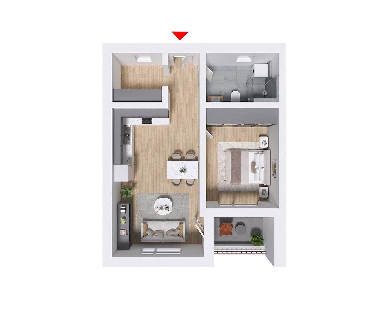 3 bedroom flat for sale, 72 m², Auerbach, Bavaria 3 bedroom flat for sale, 72 m², Auerbach, Bavaria