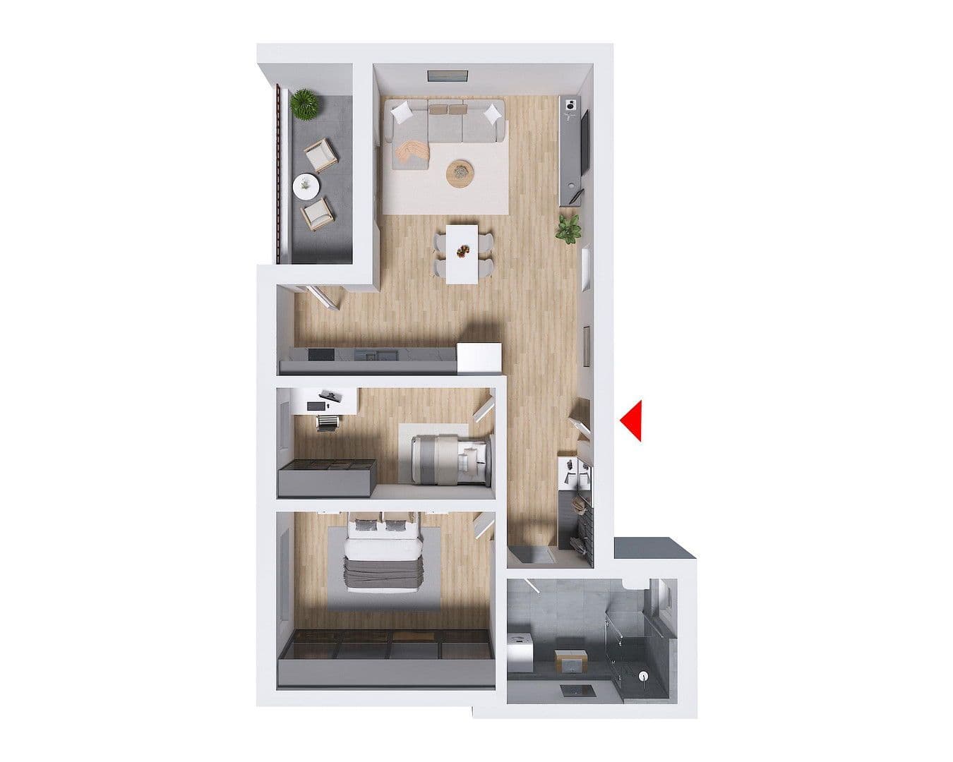 3 bedroom flat for sale, 72 m², Auerbach, Bavaria 3 bedroom flat for sale, 72 m², Auerbach, Bavaria