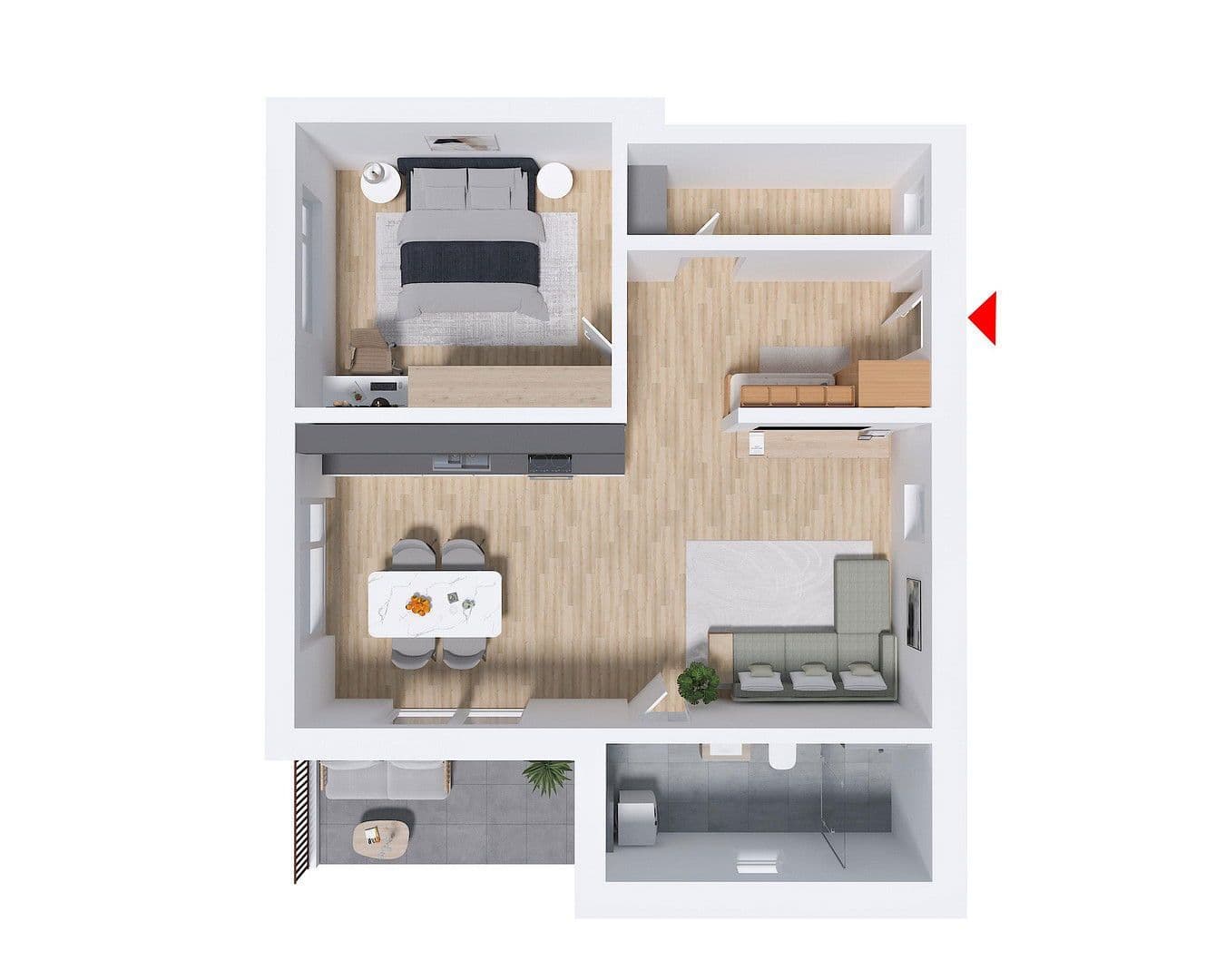 3 bedroom flat for sale, 72 m², Auerbach, Bavaria 3 bedroom flat for sale, 72 m², Auerbach, Bavaria