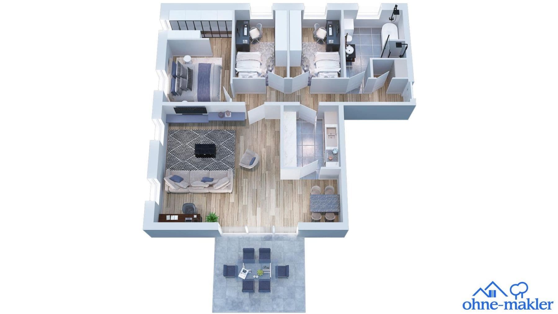 3 bedroom flat for sale, 92 m², Bahnhofplatz 4a, Gunzenhausen, Bavaria 3 bedroom flat for sale, 92 m², Bahnhofplatz 4a, Gunzenhausen, Bavaria