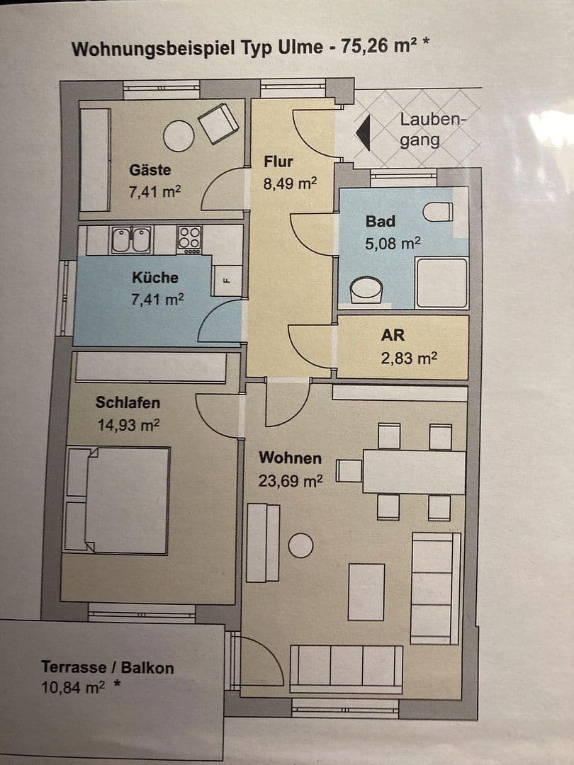 3 bedroom flat to rent, 80 m², Grüner Weg 1, Alheim, Hesse 3 bedroom flat to rent, 80 m², Grüner Weg 1, Alheim, Hesse