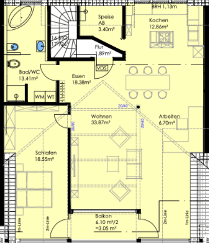 2 bedroom flat to rent, 110 m², Viereth-Trunstadt, Bavaria 2 bedroom flat to rent, 110 m², Viereth-Trunstadt, Bavaria