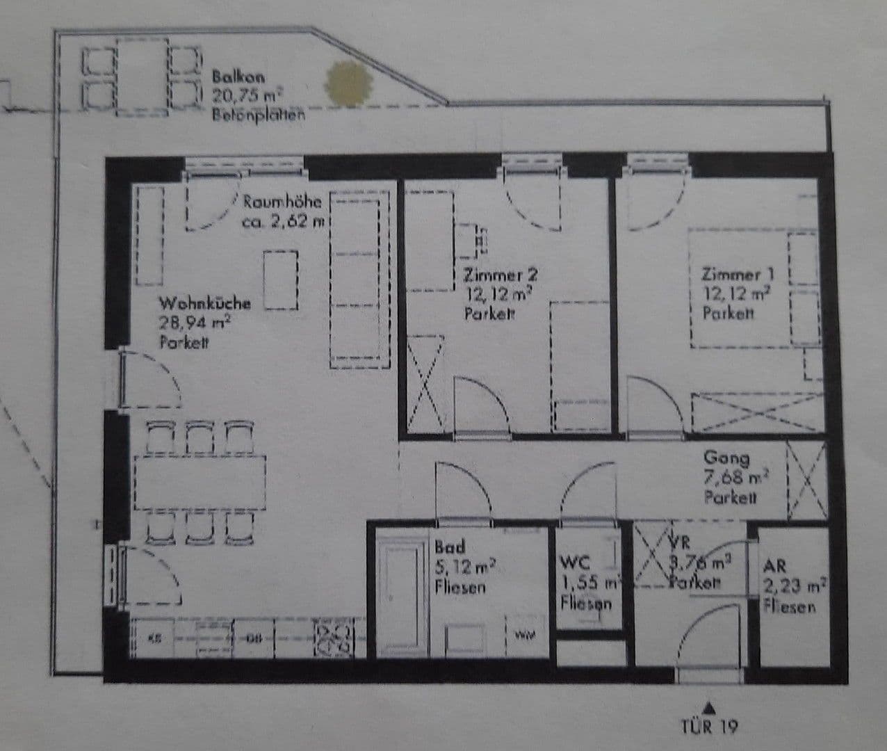 3 bedroom flat to rent, 74 m², Gerasdorfer Straße 105, Stiege 4, Wien, Vienna 3 bedroom flat to rent, 74 m², Gerasdorfer Straße 105, Stiege 4, Wien, Vienna