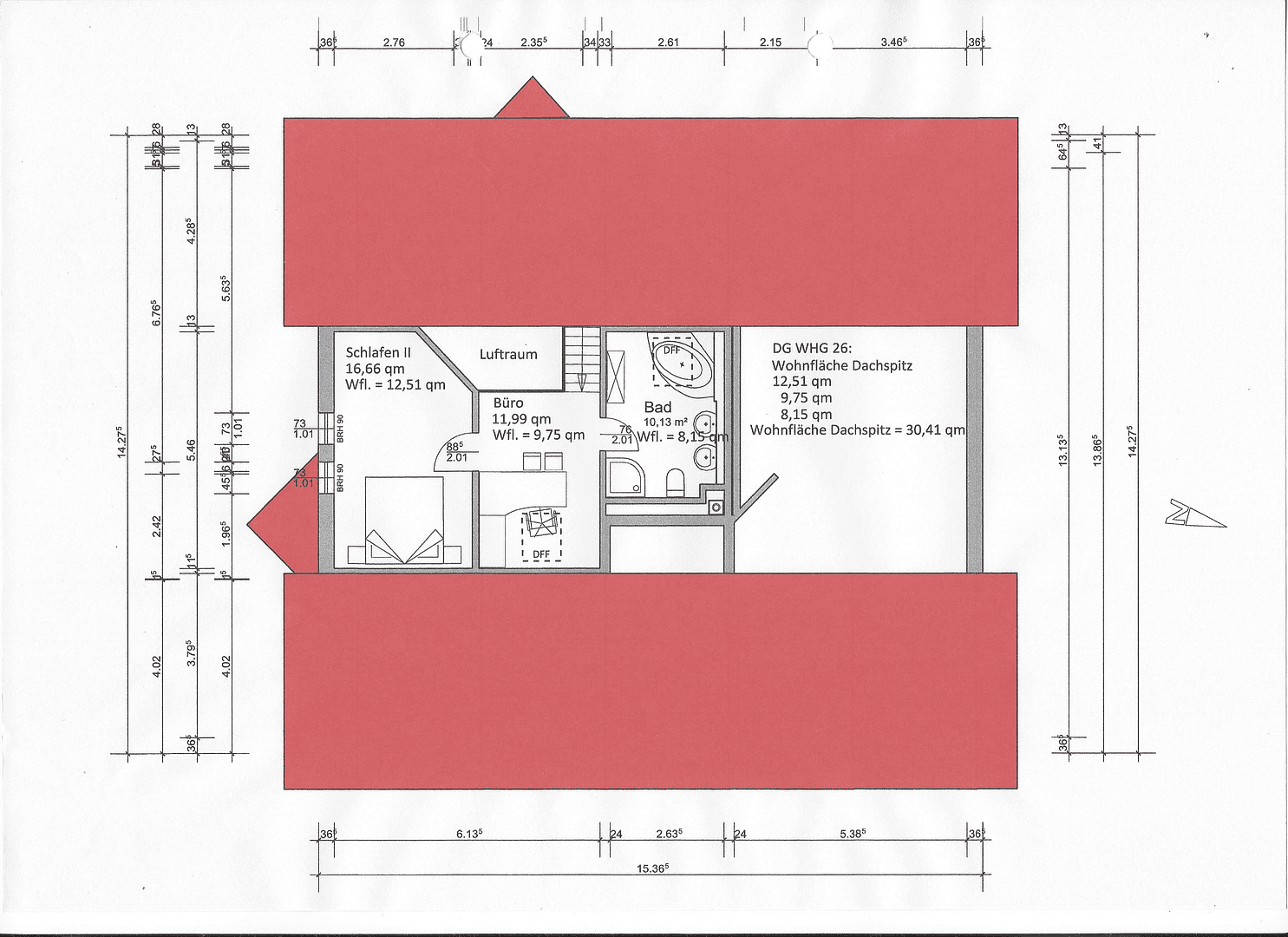 2 bedroom with open-plan kitchen flat for sale, 76 m², In der Breite 15, Erkheim, Bavaria 2 bedroom with open-plan kitchen flat for sale, 76 m², In der Breite 15, Erkheim, Bavaria