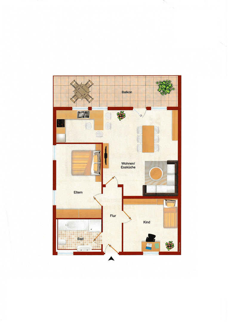 3 bedroom flat for sale, 77 m², Ilshofen, Baden-Württemberg 3 bedroom flat for sale, 77 m², Ilshofen, Baden-Württemberg