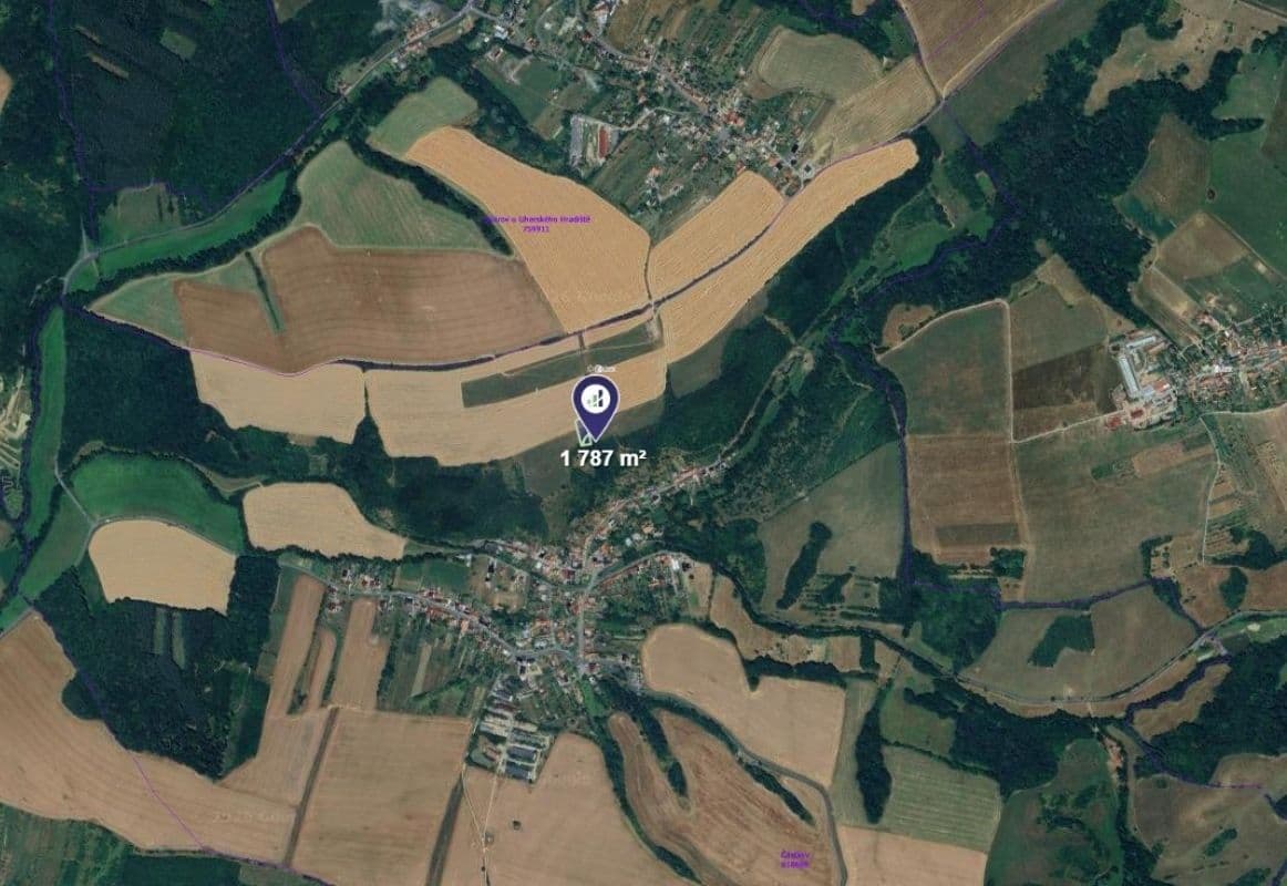 plot for sale, 1,787 m², Částkov, Zlínský Region plot for sale, 1,787 m², Částkov, Zlínský Region