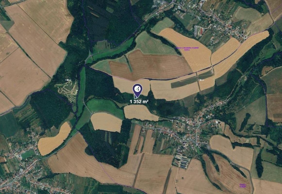 plot for sale, 1,352 m², Částkov, Zlínský Region plot for sale, 1,352 m², Částkov, Zlínský Region
