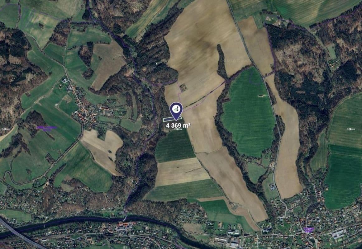 plot for sale, 4,369 m², Chocerady, Středočeský Region plot for sale, 4,369 m², Chocerady, Středočeský Region