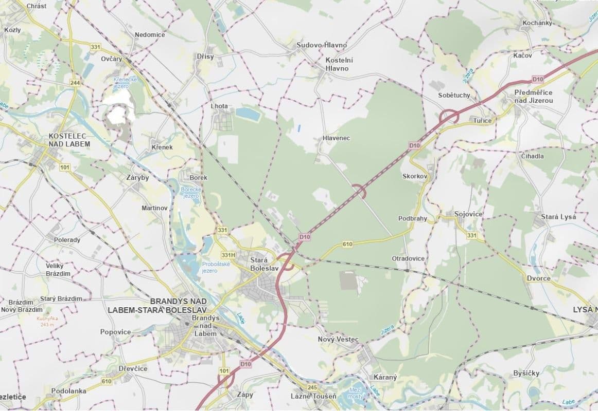 plot for sale, 8,761 m², Hlavenec, Středočeský Region plot for sale, 8,761 m², Hlavenec, Středočeský Region