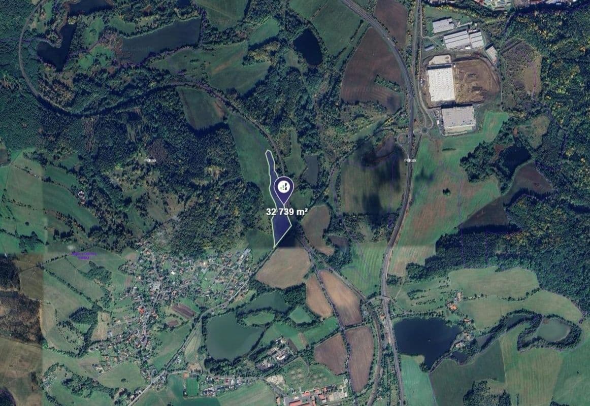 plot for sale, 32,739 m², Hájek, Karlovarský Region plot for sale, 32,739 m², Hájek, Karlovarský Region