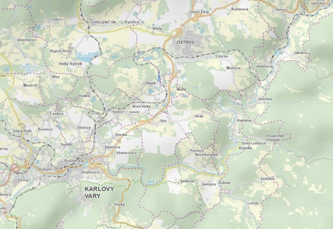 plot for sale, 32,739 m², Hájek, Karlovarský Region plot for sale, 32,739 m², Hájek, Karlovarský Region