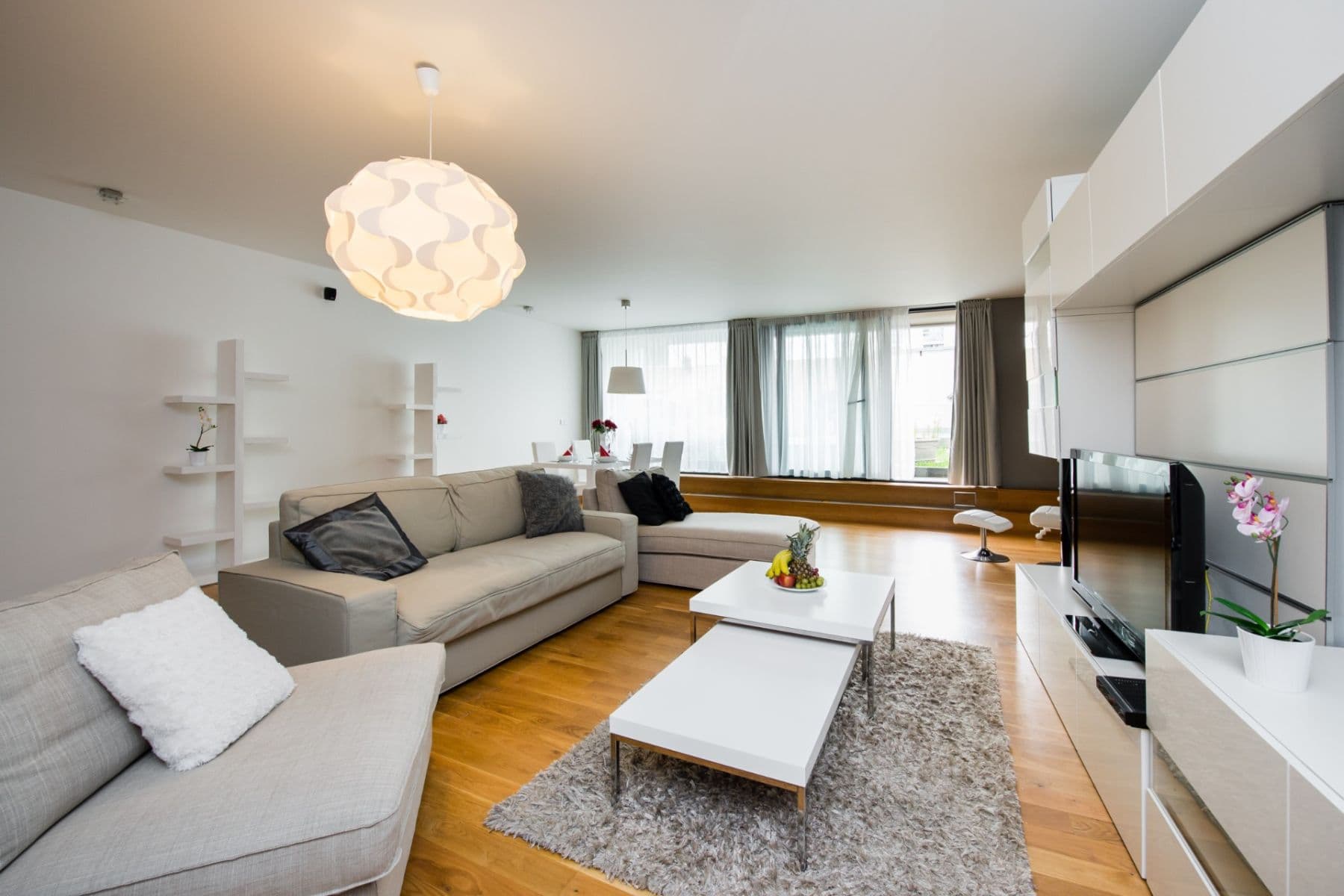 1 bedroom with open-plan kitchen flat to rent, 108 m², Křižíkova, Prague, Prague 1 bedroom with open-plan kitchen flat to rent, 108 m², Křižíkova, Prague, Prague