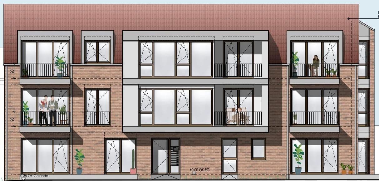 2 bedroom flat to rent, 55 m², Hamburger Allee 51, Nauen, Brandenburg 2 bedroom flat to rent, 55 m², Hamburger Allee 51, Nauen, Brandenburg