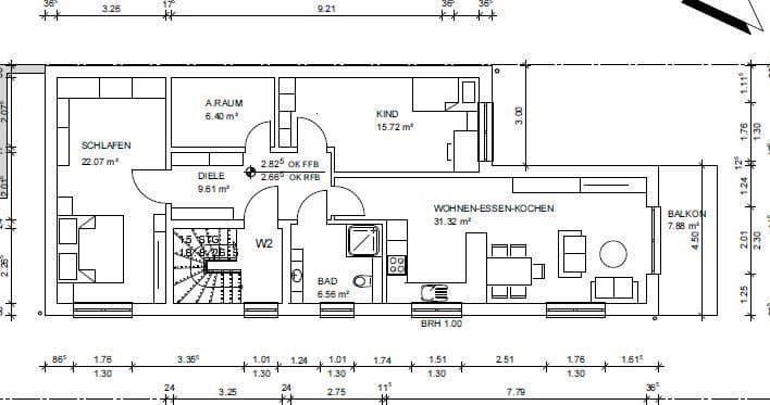 3 bedroom flat to rent, 93 m², Breitenweg 1A, Römerberg, Rhineland-Palatinate 3 bedroom flat to rent, 93 m², Breitenweg 1A, Römerberg, Rhineland-Palatinate