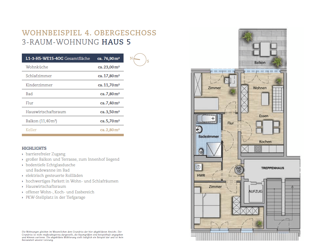 3 bedroom flat to rent, 77 m², Langbeinstraße 1-3, Radeberg, Saxony 3 bedroom flat to rent, 77 m², Langbeinstraße 1-3, Radeberg, Saxony