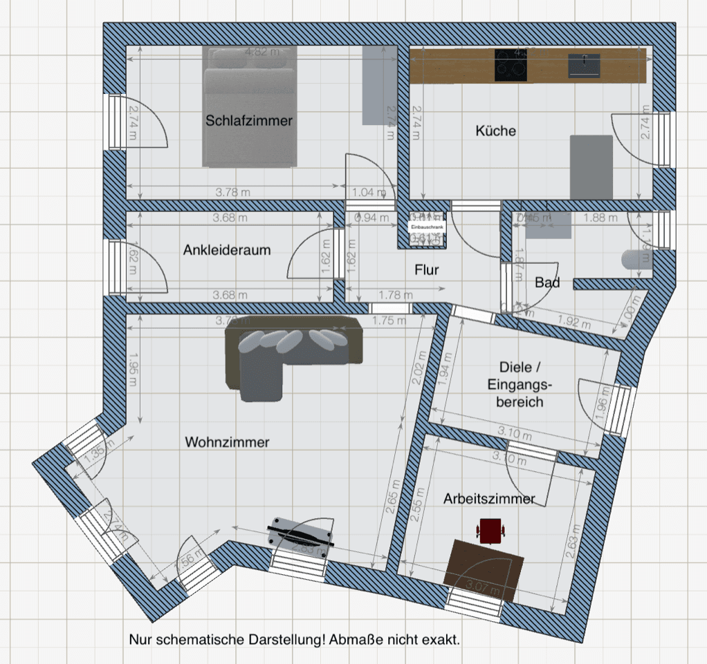 4 bedroom flat to rent, 81 m², Sedanstr. 35, Essen, North Rhine-Westphalia 4 bedroom flat to rent, 81 m², Sedanstr. 35, Essen, North Rhine-Westphalia