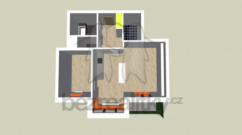 1 bedroom with open-plan kitchen flat to rent, 65 m², Lanžhotská, Prague, Prague 1 bedroom with open-plan kitchen flat to rent, 65 m², Lanžhotská, Prague, Prague