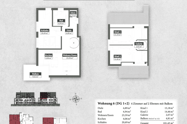 4 bedroom flat for sale, 102 m², Mering, Bavaria 4 bedroom flat for sale, 102 m², Mering, Bavaria