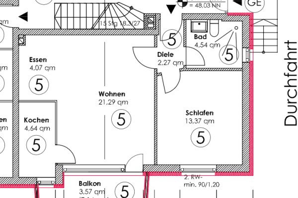 2 bedroom flat to rent, 57 m², Gerresheimer Straße 104, Hilden 2 bedroom flat to rent, 57 m², Gerresheimer Straße 104, Hilden