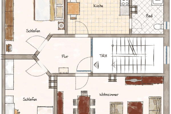 3 bedroom flat to rent, 87 m², Ziesenißstraße 25, Hanover, Lower Saxony 3 bedroom flat to rent, 87 m², Ziesenißstraße 25, Hanover, Lower Saxony