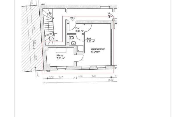 1 bedroom flat to rent, 31 m², Burgstraße 7a, Merseburg 1 bedroom flat to rent, 31 m², Burgstraße 7a, Merseburg