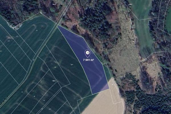 plot for sale, 3,971 m², Míčov-Sušice plot for sale, 3,971 m², Míčov-Sušice