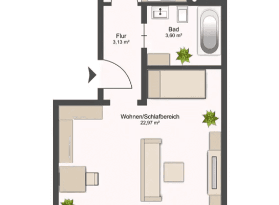 1 bedroom flat for sale, 40 m², Albrecht-Dürer-Str., München, Bavaria 1 bedroom flat for sale, 40 m², Albrecht-Dürer-Str., München, Bavaria