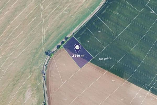 plot for sale, 2,510 m², Vilémovice plot for sale, 2,510 m², Vilémovice