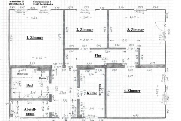 4 bedroom flat to rent, 103 m², Bad Oldesloe 4 bedroom flat to rent, 103 m², Bad Oldesloe