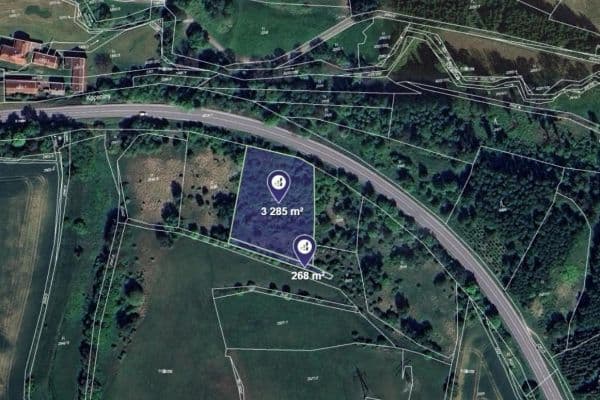 plot for sale, 1,777 m², Bystřice nad Pernštejnem plot for sale, 1,777 m², Bystřice nad Pernštejnem