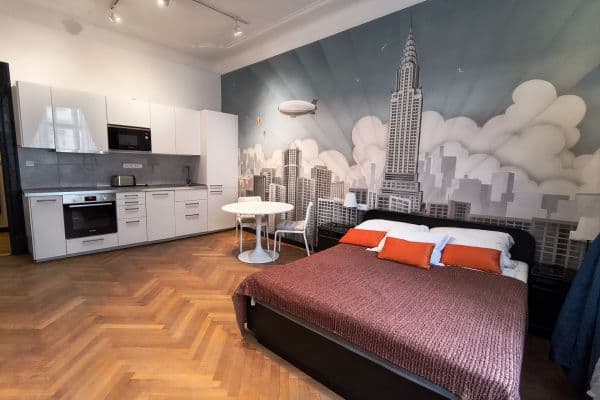 Studio flat to rent, 31 m², Hálkova, Praha Studio flat to rent, 31 m², Hálkova, Praha