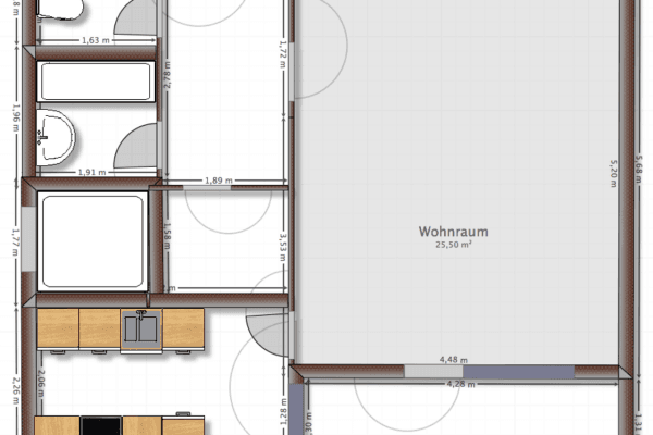 Studio flat to rent, 40 m², Universumstrasse, Wien, 20. Bezirk, Brigittenau, Vienna Studio flat to rent, 40 m², Universumstrasse, Wien, 20. Bezirk, Brigittenau, Vienna