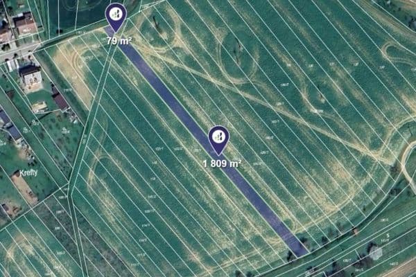 plot for sale, 1,888 m², Hýsly plot for sale, 1,888 m², Hýsly