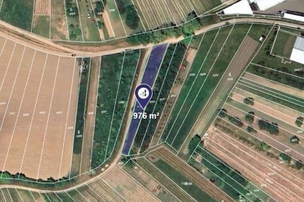 plot for sale, 976 m², Kobylí, Jihomoravský Region plot for sale, 976 m², Kobylí, Jihomoravský Region