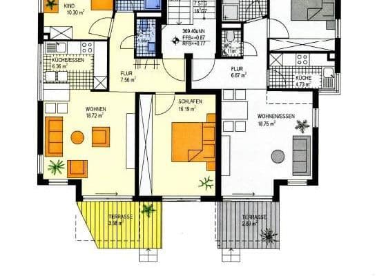 3 bedroom flat to rent, 68 m², Schoellstr. 5, Stuttgart-Plieningen 3 bedroom flat to rent, 68 m², Schoellstr. 5, Stuttgart-Plieningen