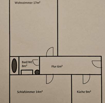 2 bedroom flat to rent, 54 m², zeppelinstr 50, maintal 2 bedroom flat to rent, 54 m², zeppelinstr 50, maintal