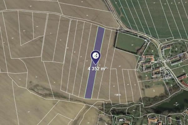 plot for sale, 4,352 m², Mladá Vožice, Jihočeský Region plot for sale, 4,352 m², Mladá Vožice, Jihočeský Region