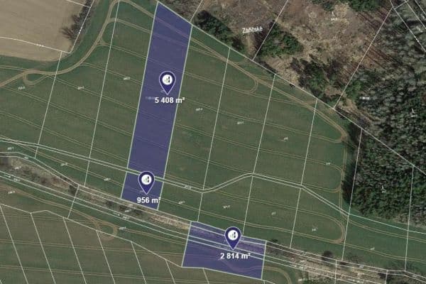 plot for sale, 9,178 m², Mladá Vožice, Jihočeský Region plot for sale, 9,178 m², Mladá Vožice, Jihočeský Region