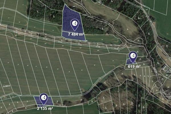 plot for sale, 10,238 m², Mladá Vožice, Jihočeský Region plot for sale, 10,238 m², Mladá Vožice, Jihočeský Region