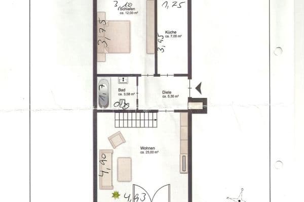 3 bedroom flat for sale, 69 m², Hamburg 3 bedroom flat for sale, 69 m², Hamburg