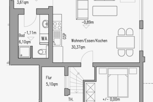 2 bedroom flat to rent, 65 m², Dorfstraße 6b, Kosel, Schleswig-Holstein 2 bedroom flat to rent, 65 m², Dorfstraße 6b, Kosel, Schleswig-Holstein