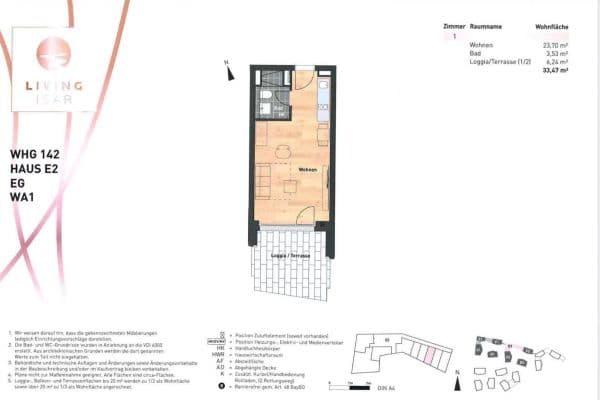 1 bedroom flat for sale, 34 m², München, Bavaria 1 bedroom flat for sale, 34 m², München, Bavaria