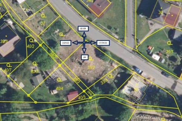 plot for sale, 783 m², Česká Lípa plot for sale, 783 m², Česká Lípa