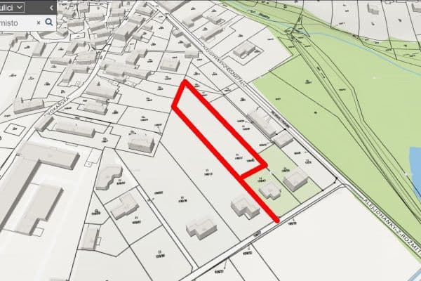 plot for sale, 2,267 m², Alej Johanky z Rožmitálu, Rožmitál pod Třemšínem plot for sale, 2,267 m², Alej Johanky z Rožmitálu, Rožmitál pod Třemšínem