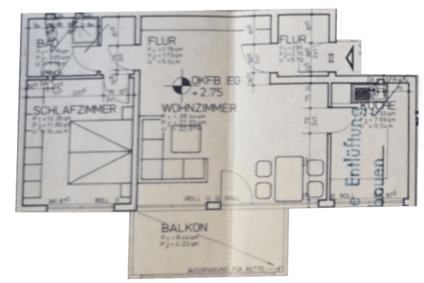 1 bedroom with open-plan kitchen flat to rent, 60 m², Hüttemeisterstraße 15, Lüdenscheid 1 bedroom with open-plan kitchen flat to rent, 60 m², Hüttemeisterstraße 15, Lüdenscheid