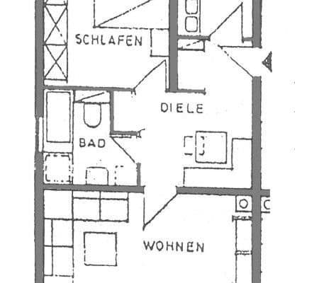 2 bedroom flat to rent, 61 m², Happurger Straße 4, Nürnberg, Bavaria 2 bedroom flat to rent, 61 m², Happurger Straße 4, Nürnberg, Bavaria