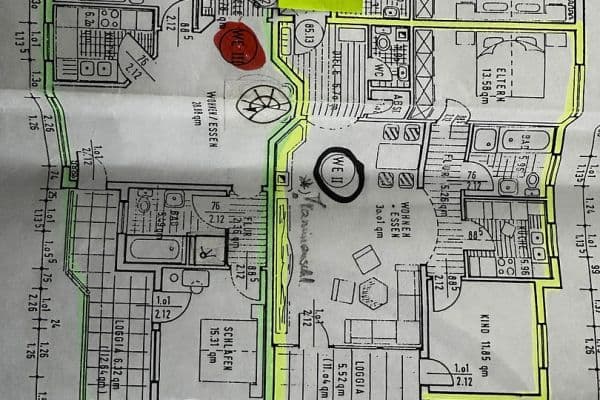 2 bedroom with open-plan kitchen flat for sale, 90 m², Buchbergstrasse, Bruchköbel 2 bedroom with open-plan kitchen flat for sale, 90 m², Buchbergstrasse, Bruchköbel