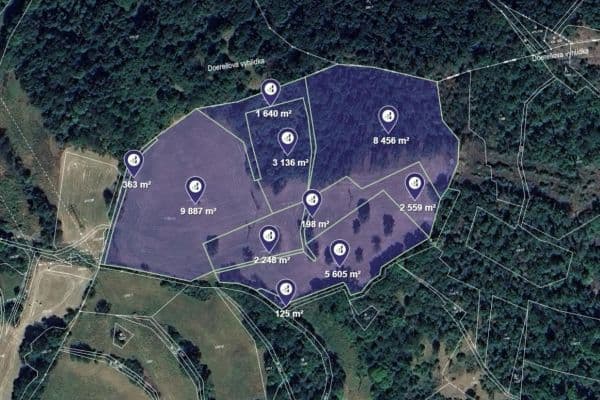 plot for sale, 34,217 m², Prackovice nad Labem plot for sale, 34,217 m², Prackovice nad Labem